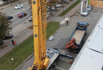 Ремонт будівлі після шахеду